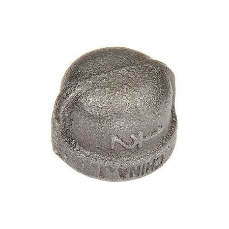 Anvil 1/2 Black Malleable Cap 150 PSI Lead Free 818900532